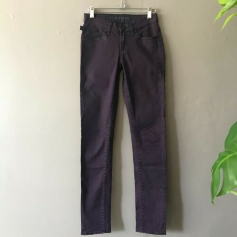 Rock & Republic Berlin purple skinny jeans Sz 0M